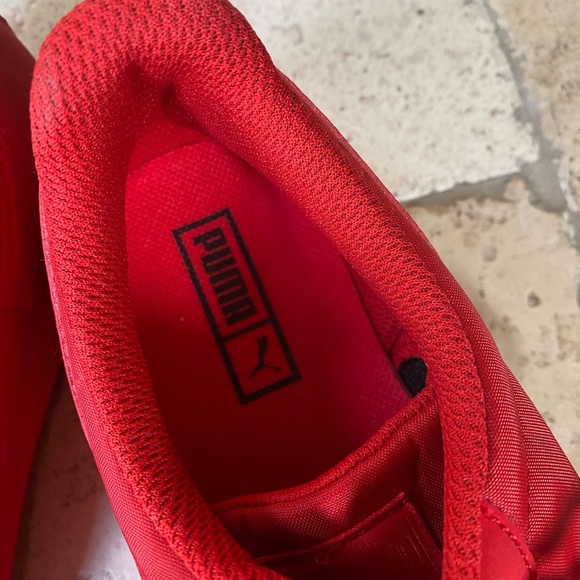 Puma Roma Basic Summer Jr Big Kids Sneaker High Risk Red size 4 C - Picture 6 of 8